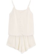 Esotiq Pijama dama - alb crem - Rhone - Uni