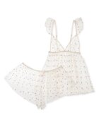 Esotiq Pijama dama Holly - Alb crem
