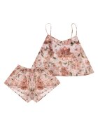 Esotiq Pijama dama Iona bej pal - Floral