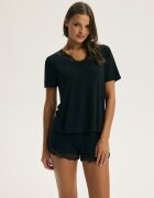 Esotiq Pijama dama Negru Canti - Uni