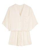 Esotiq Pijama dama Rhone crem - Geometric