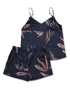 Esotiq Pijama de dama satin multicolor
