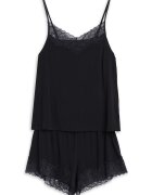 Esotiq Pijamale de dama Risotta negru