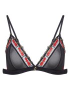 Esotiq Sutien dama tip triunghilar Zezzy Negru