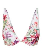 Esotiq Sutien de baie push-up Lagoon Alb crem - Alb