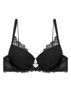 Esotiq Sutien Push-up Negru - Negru