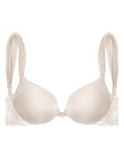 Esotiq Sutien push-up Neo Alb crem - Crem