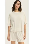 Esotiq Tricou dama Ruth Alb crem - Alb