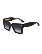 Etro Ochelari de soare patrati supradimensionati - Negru