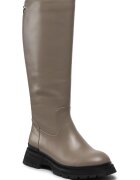 Eva Minge Cizme dama - 301071860 - Piele naturala - Gri - Gri