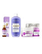 Eveline Cosmetics Set ingrijire ten Eveline Retinol Pro Care Crema de noapte pentru primele riduri - 50 ml + Ser reparator pentru fata Super Duet cu retinol - 18 ml + Lapte de corp netezitor ultra-bogat Retinol & Niacynamid - 350 ml