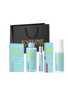 Eveline Cosmetics Set Perfect Skin.acne Solutie pentru eliminarea imperfectiunilor - roll-on - 15 ml - Tonic seboreglator 200 ml - Spuma de curatare faciala -150 ml