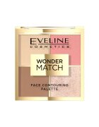 Eveline Paleta de conturare a fetei Wonder Match - 4 nuante - Nr. 02 - 10 g