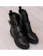 Exclusives Bocanci piele naturala - Bristol - Winter Edition - Negru