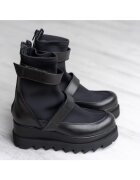 Exclusives Ghete dama piele - Rock it - Negru