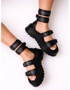 Exclusives Sandale cu platforma - Baby - Black - marimea
