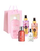 Eyuep Sabri Tuncer 1923 Set Love Shayari - femei - 2 x Spray de Corp Eyup 250 ml - Lotiune de corp Eveline Beauty and Glown 350 ml - Gel de dus 100 ml - Lotiune de corp 50 ml