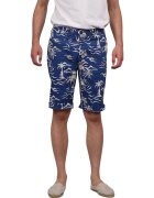 FAGUO Bermude cu model tropical Saulieu -