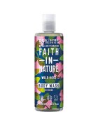Faith in Nature Gel de dus natural - 400 ml - Trandafir salbatic