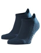 Falke Set de sosete unisex pana la glezna - 2 perechi - Albastru inchis