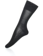 Falke Sosete lungi din amestec de bumbac - cu talpa aderenta Tiago - Negru