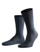 Falke Sosete lungi din amestec de lana - Albastru inchis