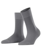 Falke Sosete lungi din amestec de lyocell Sensitive New York - Gri deschis