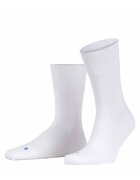 Falke Sosete lungi unisex tricotate fin - Alb