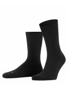 Falke Sosete lungi unisex tricotate fin - Negru