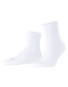Falke Sosete scurte unisex cu model uni - Alb