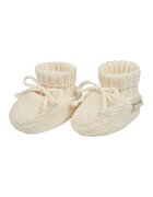 Falke Sosete tricotate din bumbac organic Perfect Fit Knitted Bootsock - Bej deschis