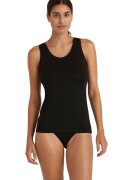Falke Top din amestec de lyocell si lana Daily ClimaWool - Negru