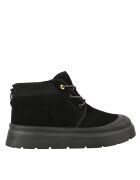 Feeling Ghete casual - dama - UG-1 negru - piele intoarsa - Negru