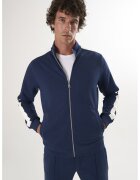 Felix Hardy Bluza de trening din bumbac cu fermoar - Bleumarin