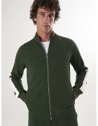 Felix Hardy Bluza de trening din bumbac cu fermoar - Verde inchis