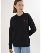 Felix Hardy Bluza lejera de trening din bumbac cu maneci raglan - Negru