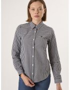 Felix Hardy Camasa regular-fit cu model in carouri - Alb/Negru