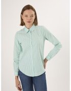 Felix Hardy Camasa regular-fit cu model in carouri - Alb/Verde menta