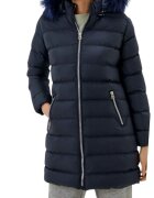 Felix Hardy Geaca matlasata dama poliester - bleumarin - cu gluga detasabila -
