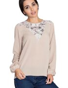 Figl Bluza dama 5902 - Poliester - Bej
