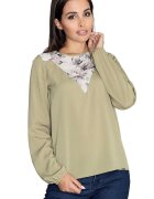 Figl Bluza dama 5902 - Poliester/Viscoza - Verde