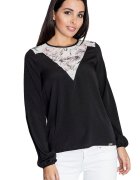 Figl Bluza dama 5902194337410 - Poliester/Viscoza - Negru -