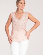 Figl Bluza dama - Fara maneci - Poliester - Roz
