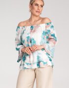 Figl Bluza dama flori - Poliester - Multicolor -