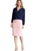 Figl Bluza dama Guirat M659 culoare granat - Albastru inchis