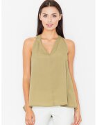 Figl Bluza dama M480 - Poliester/Viscoza - Verde -