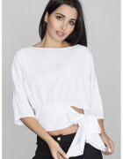 Figl Bluza dama - Poliester/Elastan - Alb