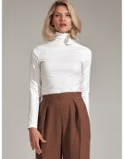 Figl Bluza dama - Poliester/Elastan/Viscoza - Eleganta - Alb