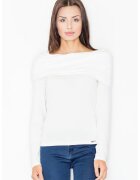 Figl Bluza dama - Viscoza/Elastan - Alb