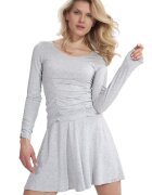 Figl Bluza dama - Viscoza/Elastan - Gri -